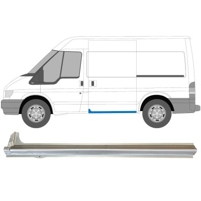 Pannello di riparazione sottoporta porta scorrevole per Ford Transit 2000-2013 / Sinistra 15080