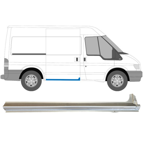 Pannello di riparazione sottoporta porta scorrevole per Ford Transit 2000-2013 / Destra 15062