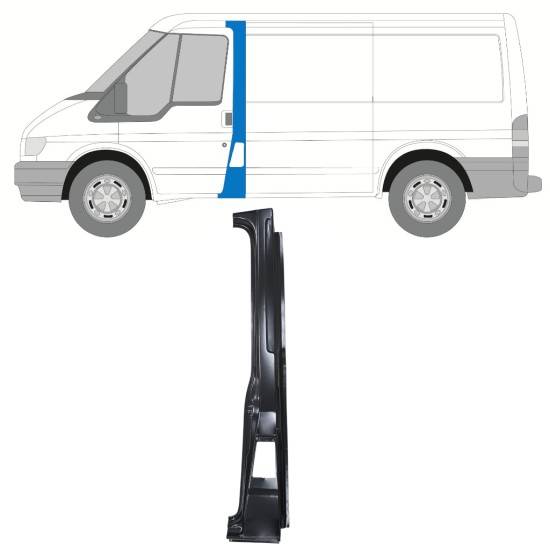 Pannello di riparazione del montante per Ford Transit 2000-2013 / Sinistra 16062