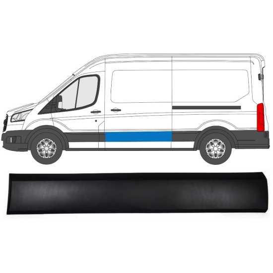 Modanatura laterale per Ford Transit 2014- / Sinistra 14667