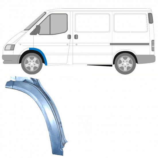 Pannello di riparazione parafango anteriore per Ford Transit 1986-2000 / Sinistra 11578