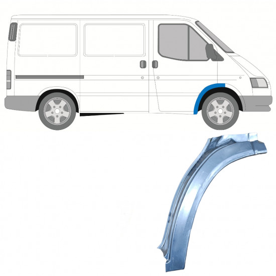 Pannello di riparazione parafango anteriore per Ford Transit 1986-2000 / Destra 11577