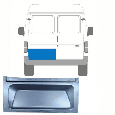 Pannello di riparazione porta posteriore per Ford Transit 1986-2000 / Sinistra 8447