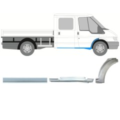 Pannello di riparazione sottoporta e parafango anteriore per Ford Transit 2000-2013 / Destra / Set 9923