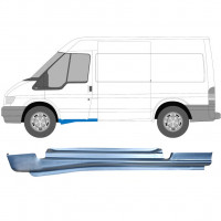 Pannello di riparazione davanzale della porta anteriore per Ford Transit 2000-2013 / Sinistra 8806