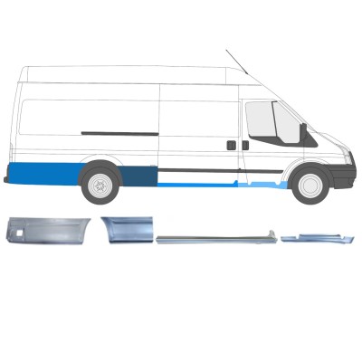 Set di pannelli di riparazione per Ford Transit 2000-2013 / Destra / 14683
