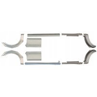 Pannello di riparazione sottoporta e parafango posteriore per Ford Transit 2000-2013 / Sinistra+Destra / Set 10630