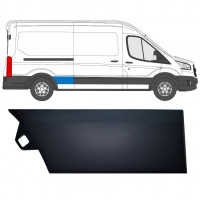 Modanatura laterale parafango posteriore per Ford Transit 2014- / Destra 11686