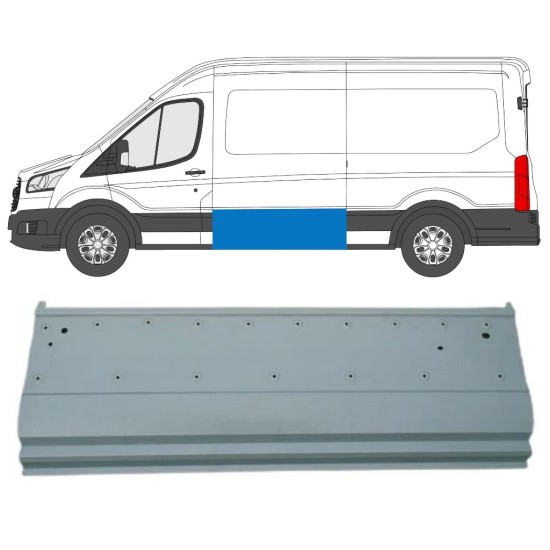 Pannello di riparazione laterale per Ford Transit 2014- / Sinistra 14922