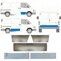 Lamierato riparazione porta per Ford Transit 1986-2000 / Sinistra+Destra / Set 11395