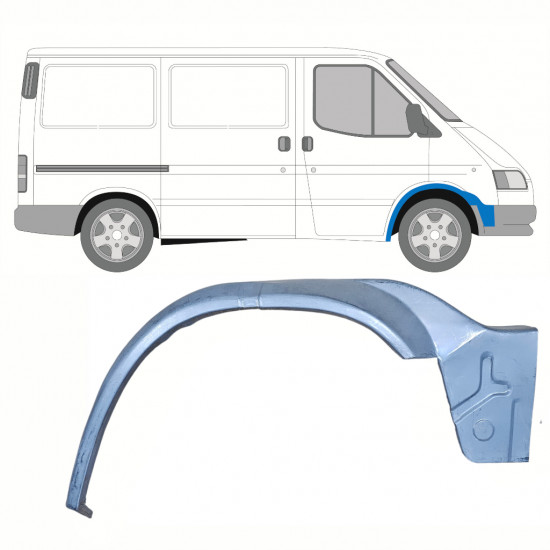 Lamiera di riparazione del parafango anteriore interiore per Ford Transit 1986-2000 / Destra 8425