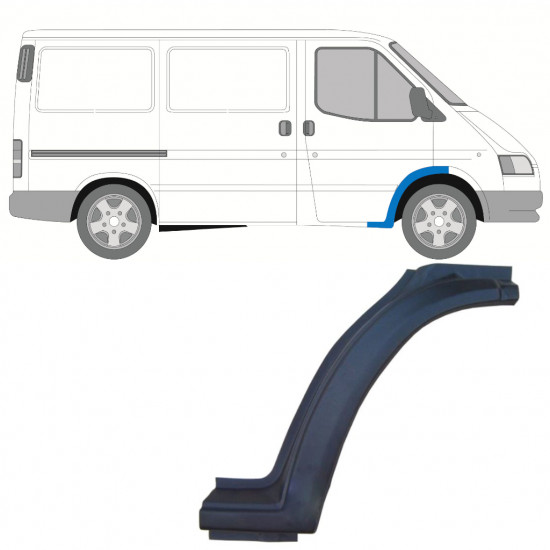Pannello di riparazione parafango anteriore per Ford Transit 1986-2000 / Destra 11580