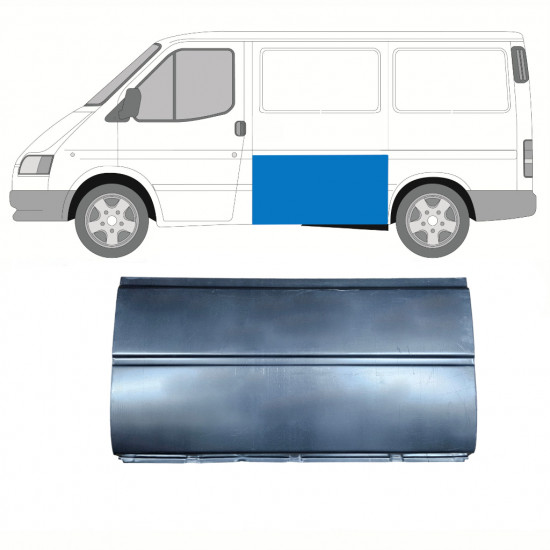 Pannello di riparazione pannello laterale per Ford Transit 1986-2000 / Sinistra 8437