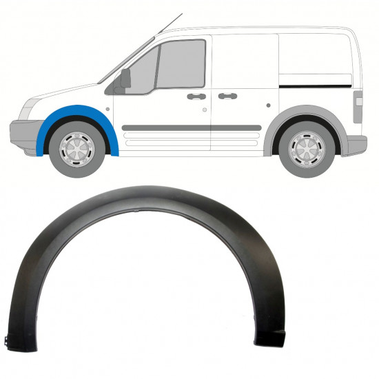 Modanatura parafango anteriore per Ford Transit Connect 2003-2013 / Sinistra 8253