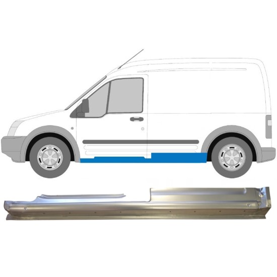 Sottoporta Lamiera Completo per Ford Transit Connect 2003-2013 / Sinistra 14613