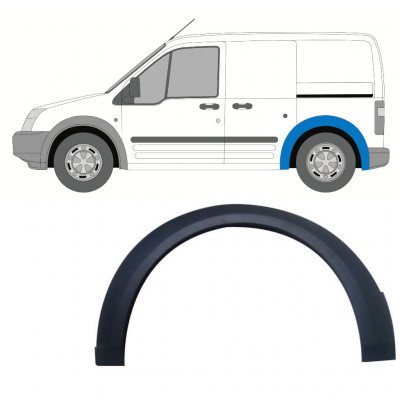 Modanatura laterale parafango posteriore per Ford Transit Connect 2003-2013 / Sinistra 8255