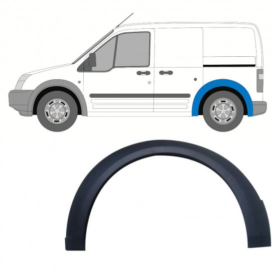 Modanatura laterale parafango posteriore per Ford Transit Connect 2003-2013 / Sinistra 8255
