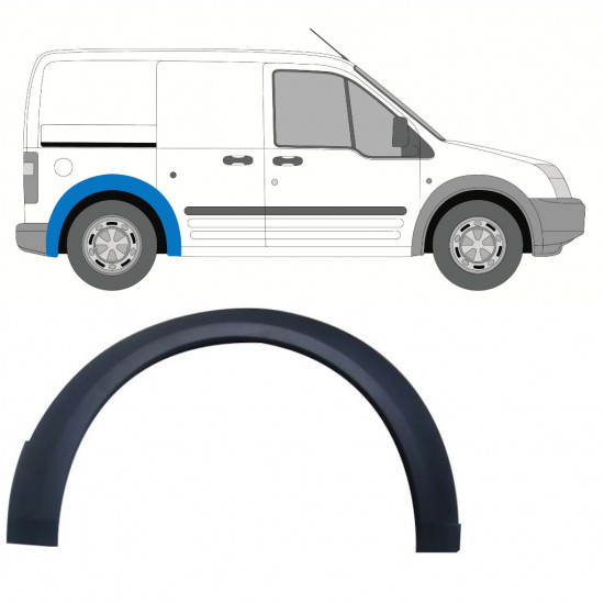 Modanatura laterale parafango posteriore per Ford Transit Connect 2003-2013 / Destra 8254