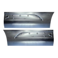Pannello di riparazione porta anteriore per Ford Transit Custom 2013-2023 / Sinistra+Destra / Set 15967