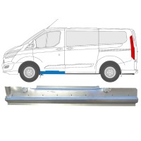 Pannello di riparazione sottoporta lamiera per Ford Transit Custom 2013-2023 / Sinistra 14642