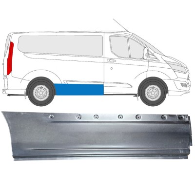 Pannello di riparazione laterale per Ford Transit Custom 2013-2023 / Destra 15973