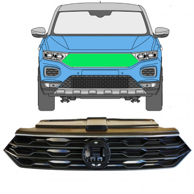 Griglia per Volkswagen T-Roc 2017- 7556