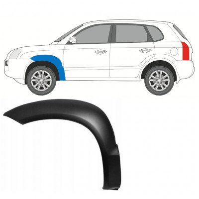 Modanatura parafango anteriore per Hyundai Tucson 2004-2010 / Sinistra 8263