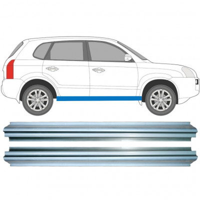 Pannello di riparazione sottoporta lamiera per Hyundai Tucson 2004-2010 / Sinistra+Destra / Set 11352