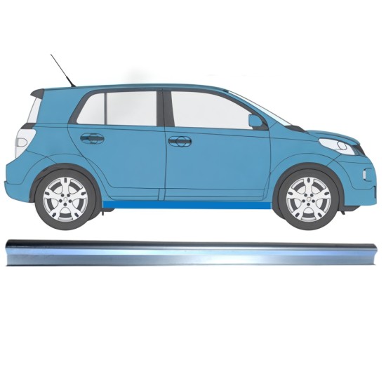 Pannello di riparazione sottoporta inferiore per Toyota Urban Cruiser 2008-2016 / Sinistra = Destra (simmetrico) 15993