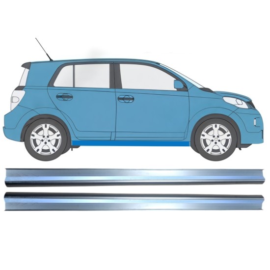 Pannello di riparazione sottoporta inferiore per Toyota Urban Cruiser 2008-2016 / Sinistra+Destra / Set 15994