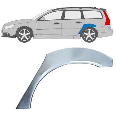 Pannello di riparazione parafango posteriore per Volvo V70 2007-2016 / Sinistra 17215