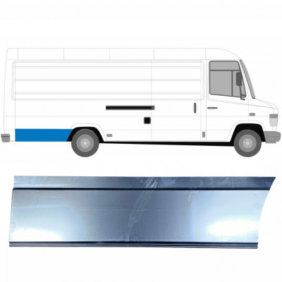 Pannello di riparazione parafango posteriore per Mercedes Vario 1996- / Destra 5616