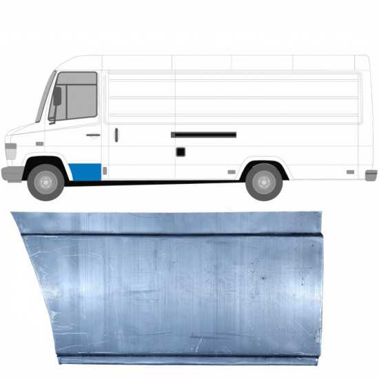 Pannello di riparazione porta anteriore per Mercedes Vario 1996- / Sinistra 5604