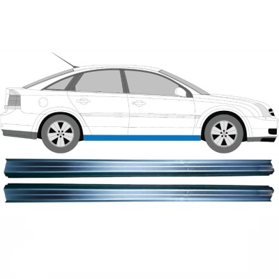 Pannello di riparazione sottoporta inferiore per Opel Vectra C 2002-2009 / Sinistra+Destra / Set 16098