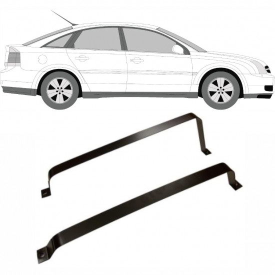 Cinghie serbatoio carburante per Opel Vectra C 2002-2009 / SEDAN 6902