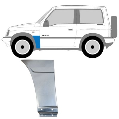 Pannello di riparazione parafango anteriore per Suzuki Vitara 1988-1998 / Sinistra 14639