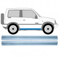 Pannello di riparazione sottoporta lamiera per Suzuki Vitara 1988-1998 / Sinistra+Destra / Set 10609