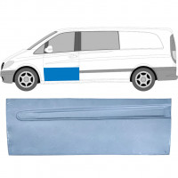 Pannello di riparazione porta anteriore per Mercedes Vito W639 2003-2014 / Sinistra 6003