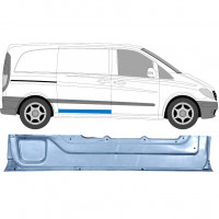 Pannello di riparazione porta scorrevole interno per Mercedes Vito W639 2003-2014 / Destra 6813