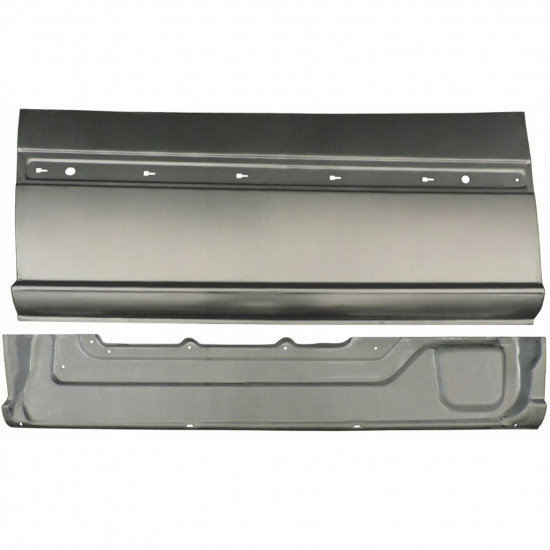 Pannello di riparazione esterno inferiore porta scorrevole per Mercedes Vito W639 2003-2014 / Destra / Set 9647