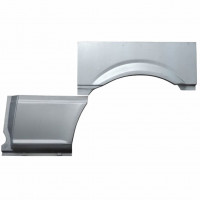 Pannello di riparazione parafango posteriore per Mercedes Vito W639 2003-2014 / Sinistra / Set 9276