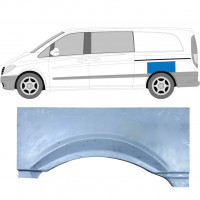 Pannello di riparazione parafango posteriore per Mercedes Vito W639 2003-2014 / Sinistra 5182