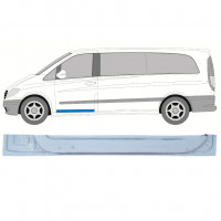 Pannello di riparazione porta anteriore interno per Mercedes Vito W639 2003-2014 / Sinistra 12643