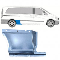Pannello di riparazione parafango posteriore per Mercedes Vito W639 2003-2014 / Destra 11860