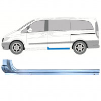 Pannello di riparazione sottoporta porta scorrevole per Mercedes Vito W639 2003-2014 / Sinistra 11871