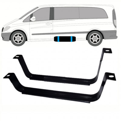 Cinghie serbatoio carburante per Mercedes Vito W639 2003-2014 9388