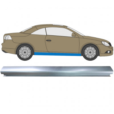 Pannello di riparazione sottoporta lamiera per Volkswagen Eos 2006- / Sinistra = Destra (simmetrico) 7342