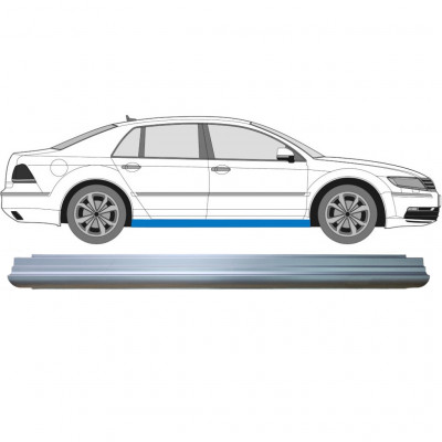 Pannello di riparazione sottoporta lamiera per Volkswagen Phaeton 2002-2016 / Sinistra = Destra (simmetrico) 7130
