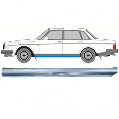 Pannello di riparazione sottoporta inferiore per Volvo 240 1975-1993 / Sinistra 12774