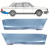 Pannello di riparazione sezione inferiore parafango posteriore per Volvo 240 1975-1993 / Sinistra / Destra / Set 12785